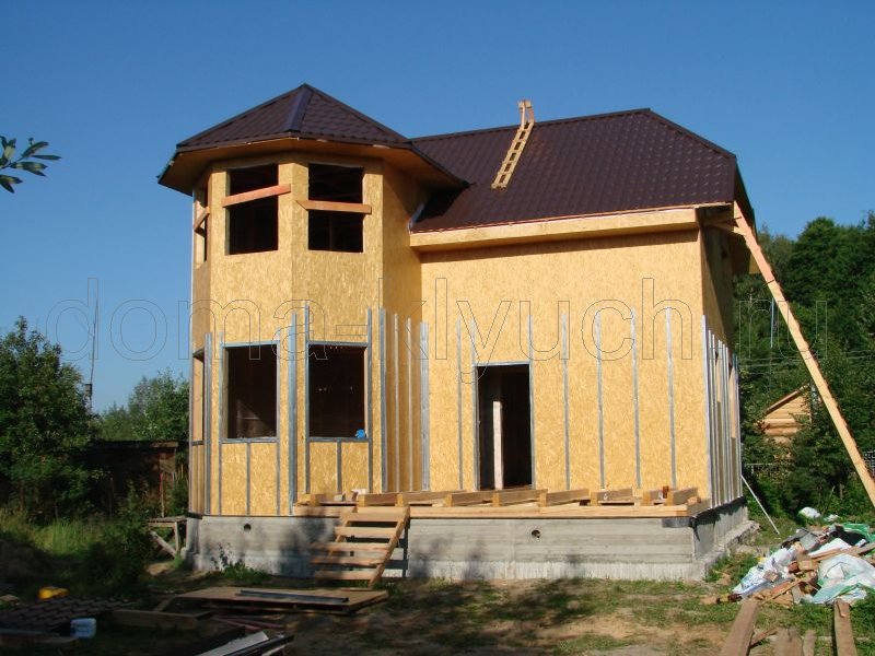 строительство дачных каркасных домов 02