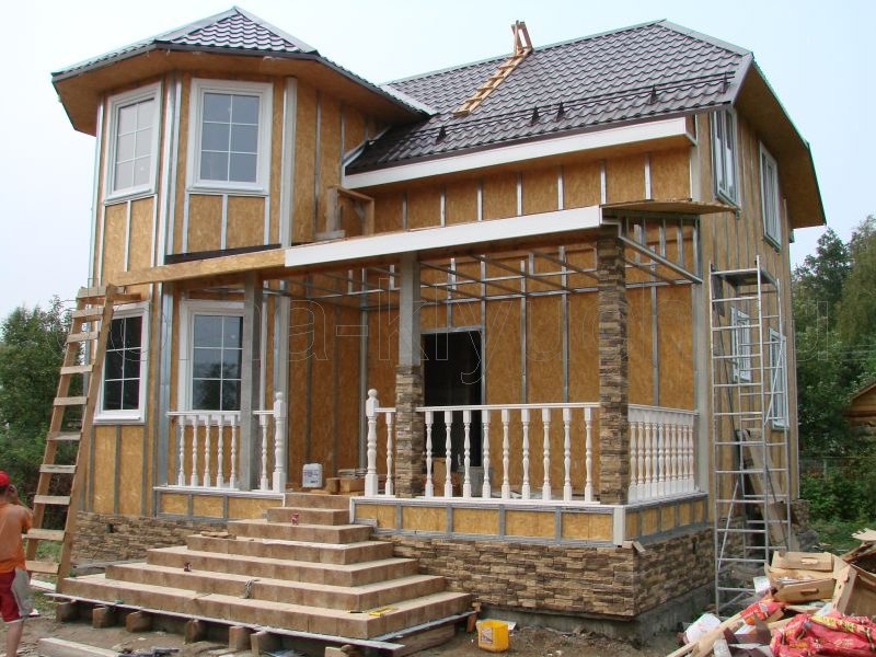 строительство каркасных домов москва
