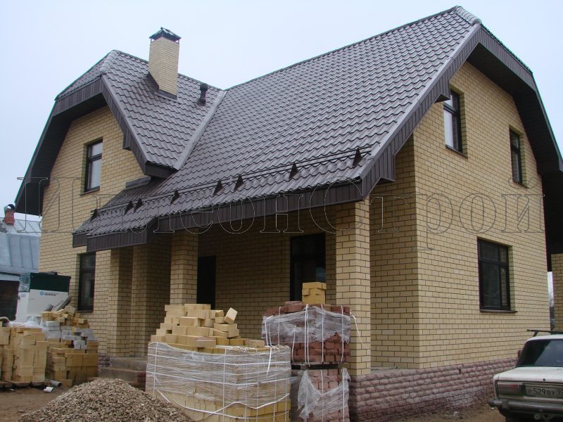Строительство дома из кирпича Подольск
