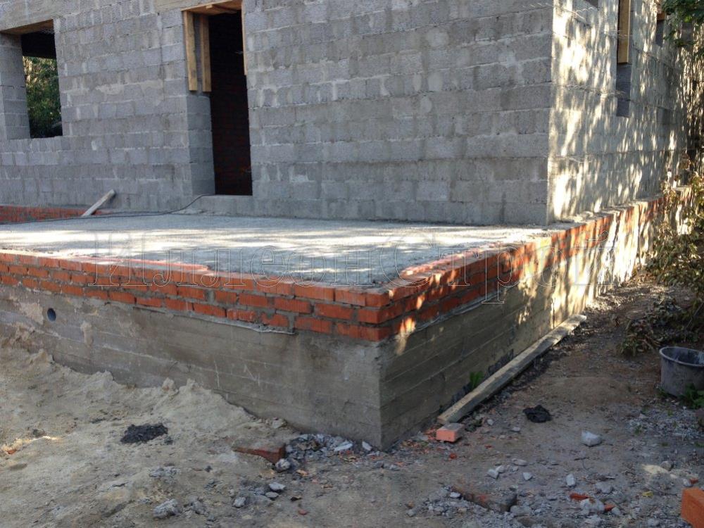 Заливка монолитного перекрытия из готового бетона ИллеонСтрой