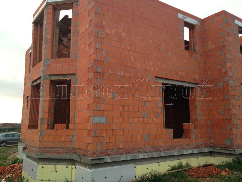 Строительство дома из керамических блоков ИллеонСтрой