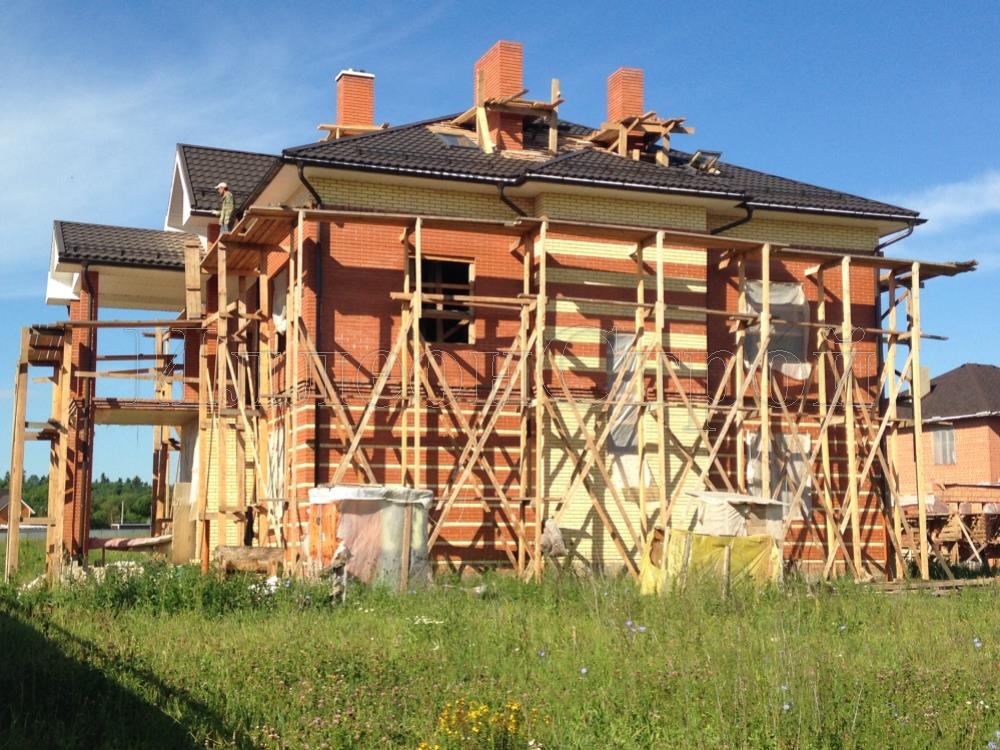 Строительство кирпичного двухэтажного дома в Истринском районе